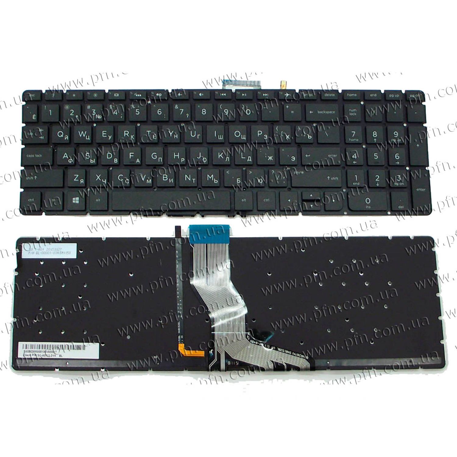 Клавиатура для ноутбука HP Envy 15-as (81402)