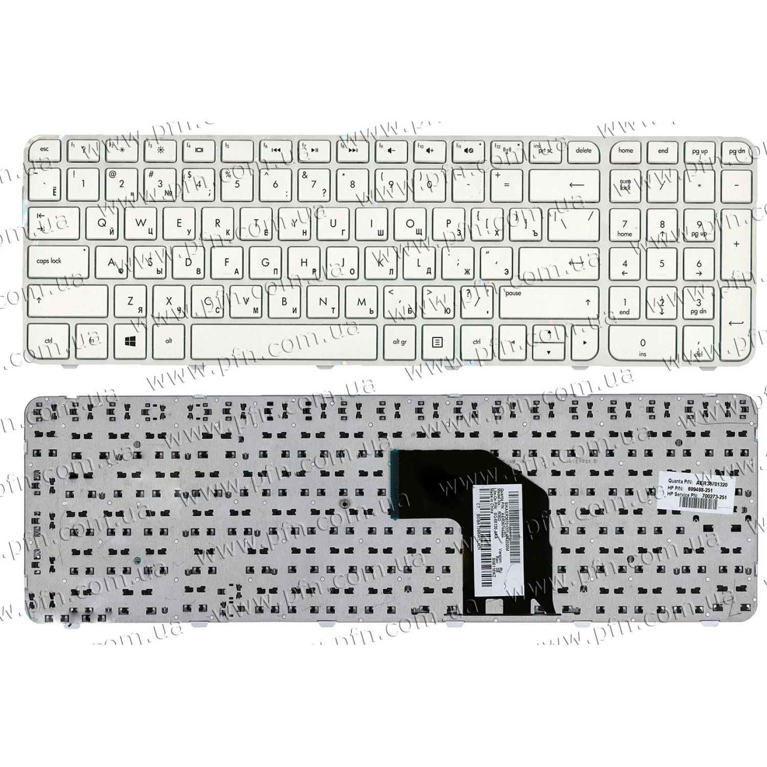 Клавиатура для ноутбука HP Pavilion G6-2149 (19015)