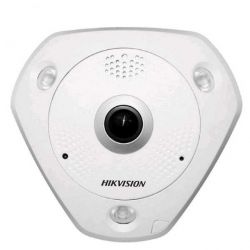 Видеокамера Hikvision DS-2CD63C2F-IVS. 12 МП "рыбий глаз" IP видеокамера