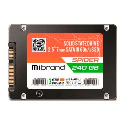 Накопитель SSD 2.5 240GB Mibrand (MI2.5SSD/SP240GB)