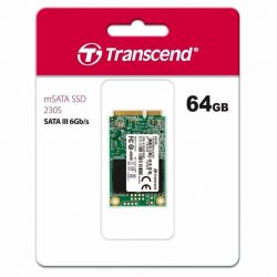 Накопитель SSD mSATA 64GB Transcend TS64GMSA230S