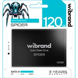 Накопитель SSD 2.5 120GB Spider Wibrand (WI2.5SSD/SP120GB)