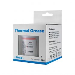 Термопаста Halnziye HY236, 100 гр, 6.00 Вт/(м*К)